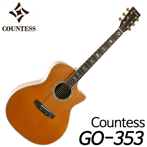 카운티스(Countess)빈티지 GO-353 어쿠스틱 기타