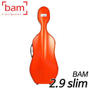 뱀(Bam)첼로 케이스 cello case bam 2.9 slim orange(1005xlorg)