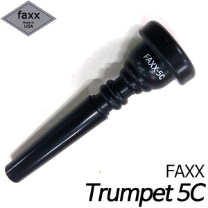 FAXX트럼펫 마우스피스 Trumpet black plastic Mouthpiece 5C