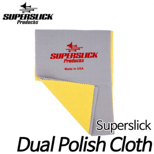 슈퍼슬릭(Superslick)Dual polish cloth 실버폴리쉬, 락카폴리쉬 겸용/광택제
