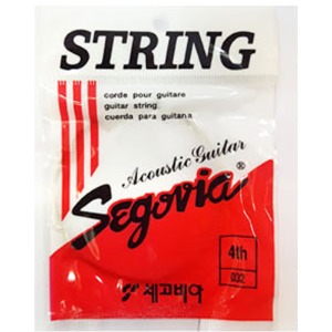세고비아(Segovia) String 어쿠스틱 통기타용 기타줄 낱개 (4번)