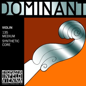도미넌트(Dominant) Thomastik Infeld Dominant Violin Strings 421700 /바이올린 스트링 (E,A,D,G세트) 도미넌트 135 MEDIUM SYNTHETIC