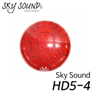 스카이사운드(sky sound) 메탈 탱크 드럼(레드) HD5-4