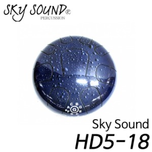 스카이사운드(sky sound) 메탈 탱크 드럼(블루) HD5-18