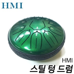 HMI HLURU 스틸 텅 드럼 6인치 11음 / D키 Green