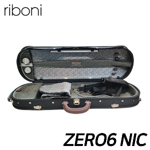 리보니(Riboni) 바이올린 케이스 ZERO6 NIC (습도계 습도계 가습장치 내장, 악기덮개 포함)