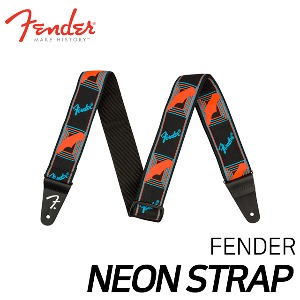 펜더(Fender) 네온 모노그램 스트랩 NEON MONOGRAMMED STRAP
