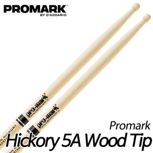 프로마크(Promark)TX5AW 히코리 우드팁 Hickory 5A Wood Tip