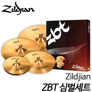 질젼(Zildjian)ZBT 심벌세트 + 18인치 크래쉬 심벌 포함