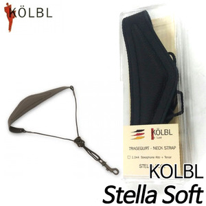코블(KOLBL)색소폰 스트랩 1.044 색소폰 알토 + 테너 Stella Soft