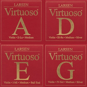 라센(larsen)비르투오소Virtuoso (Medium) 바이올린현set