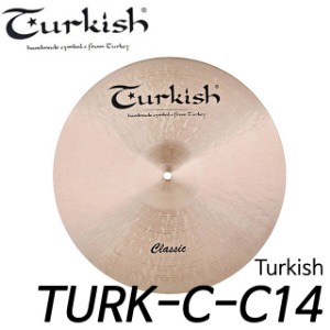 TurkishClassic 14인치 Crash(크래쉬) 심벌 TURK-C-C14